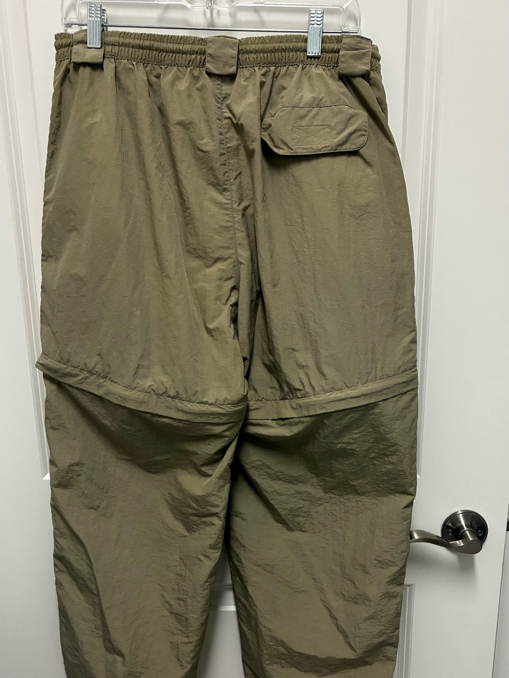 Men’s Pfleuger Zip Off Fishing Pants, Olive Convertible Utility Pants Size M